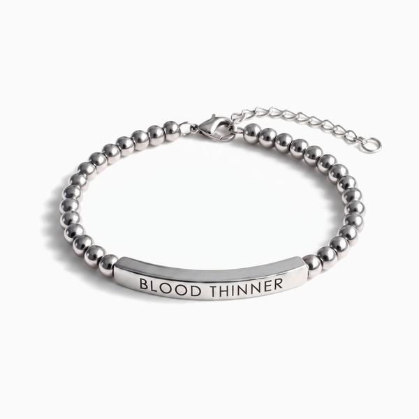Blood Thinner Slim Bracelet
